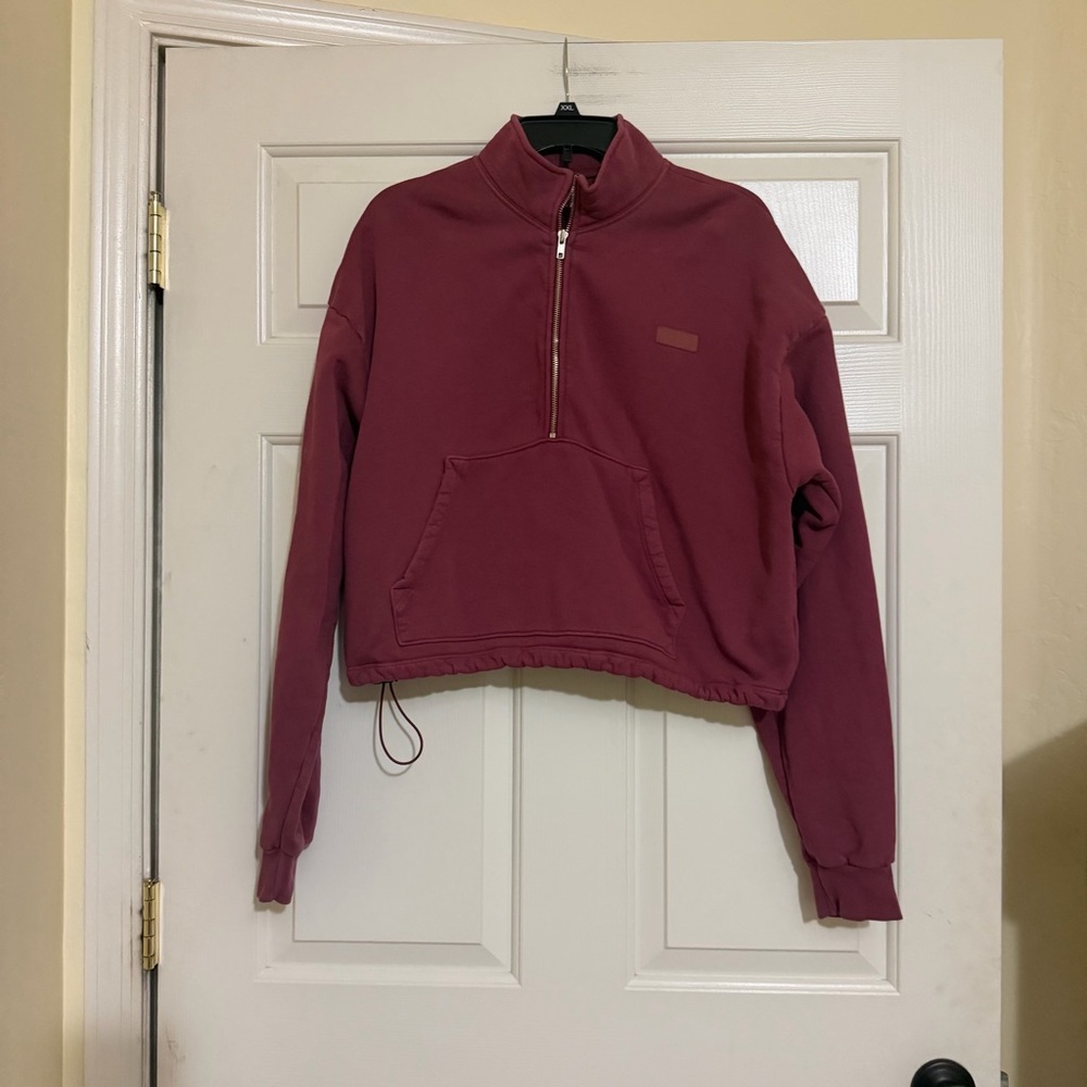 Set Active x Revolve Half Zip Pullover Sweatshirt… - image 1